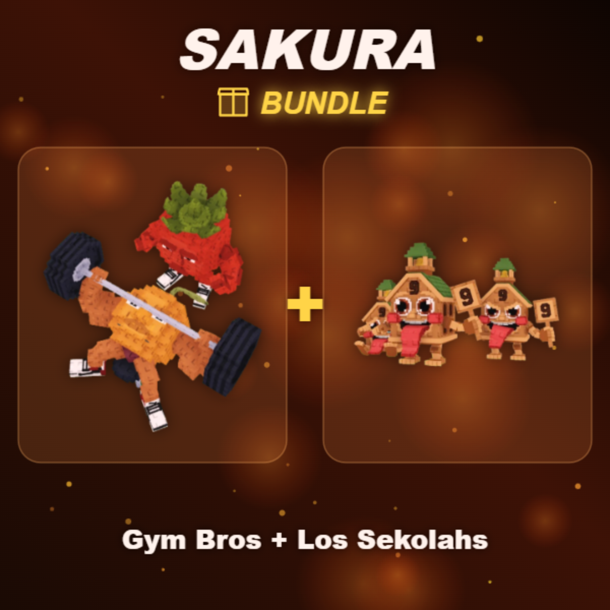 📦 BUNDLE ⭐ Gym Bros + Los Sekolahs ⭐