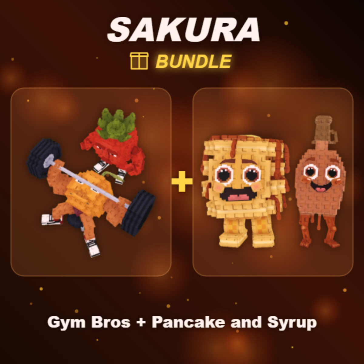 📦 BUNDLE ⭐ Gym Bros + Pancake and Syrup ⭐