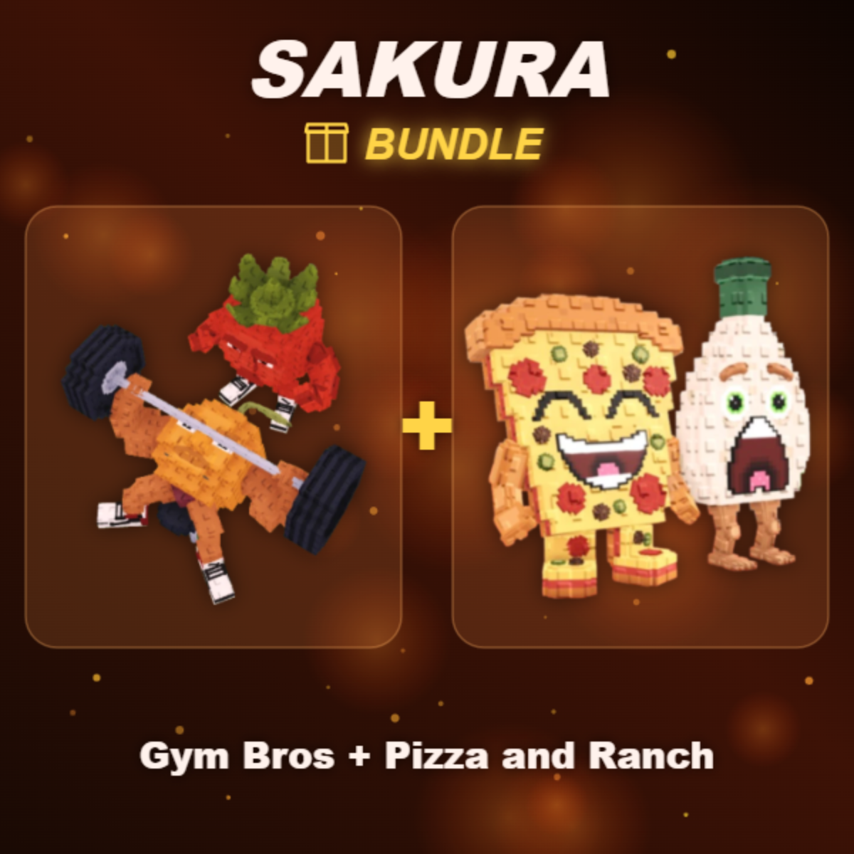 📦 BUNDLE ⭐ Gym Bros + Pizza and Ranch ⭐