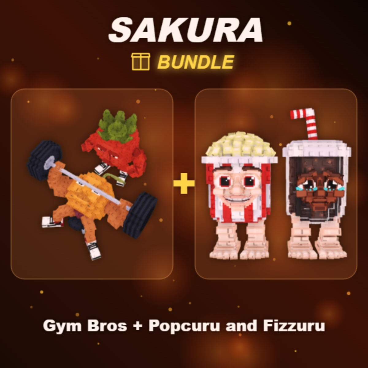 📦 BUNDLE ⭐ Gym Bros + Popcuru and Fizzuru ⭐