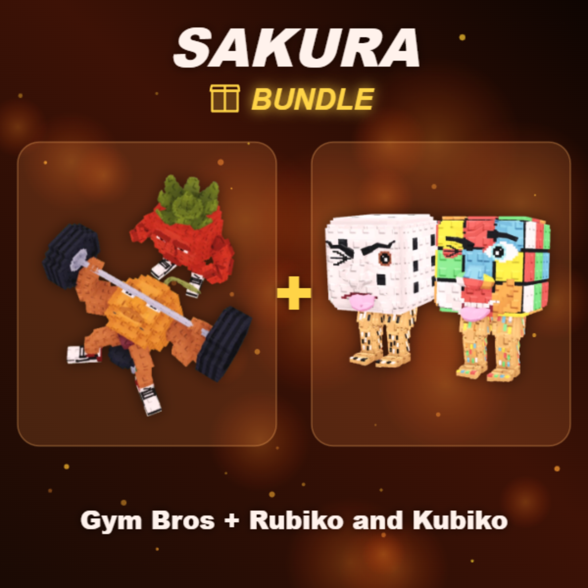 📦 BUNDLE ⭐ Gym Bros + Rubiko and Kubiko ⭐