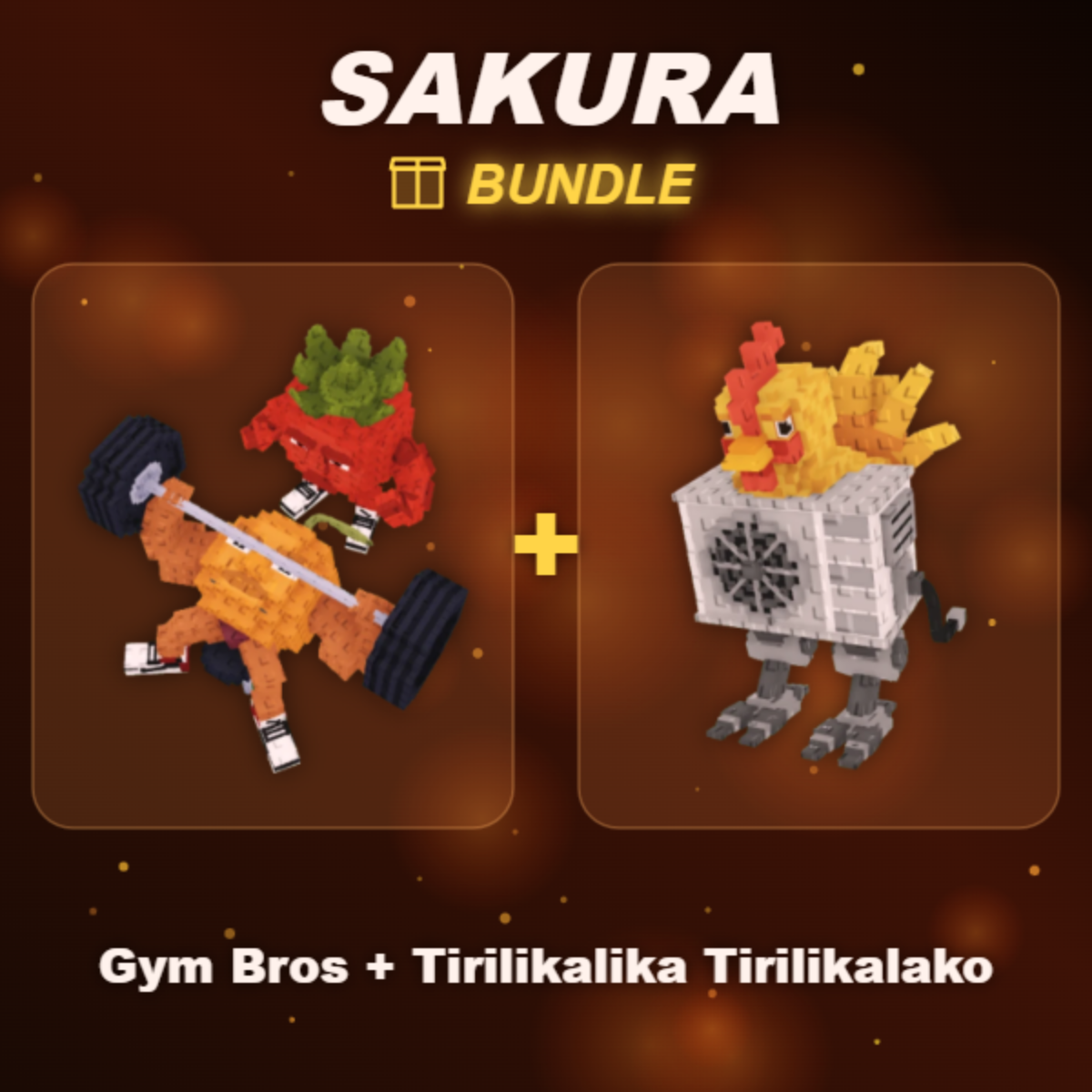 📦 BUNDLE ⭐ Gym Bros + Tirilikalika Tirilikalako ⭐