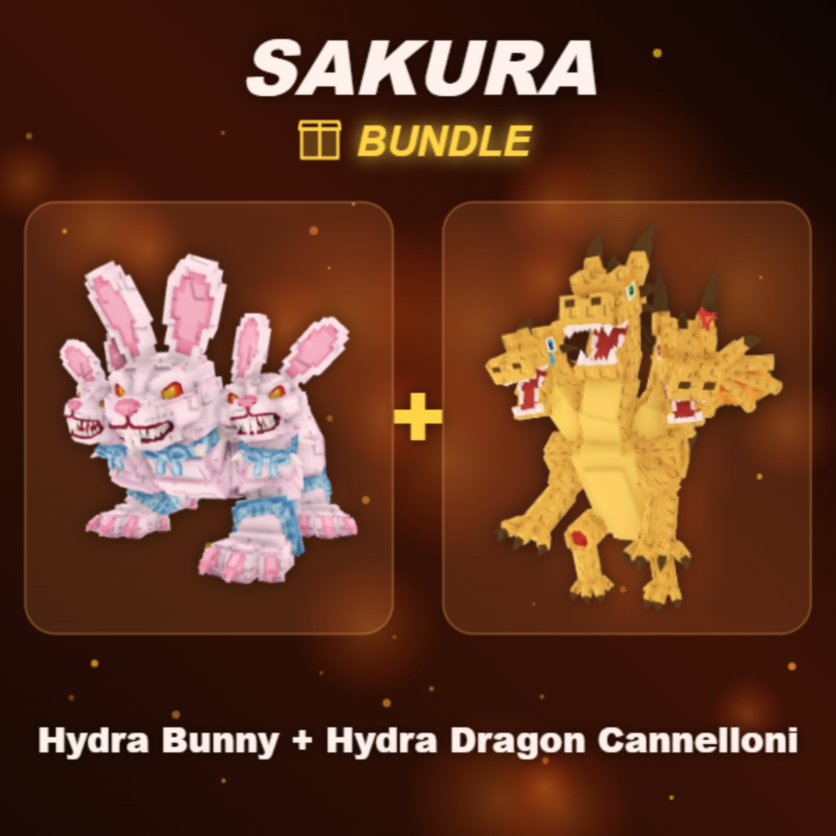 📦 BUNDLE ⭐ Hydra Bunny + Hydra Dragon Cannelloni ⭐