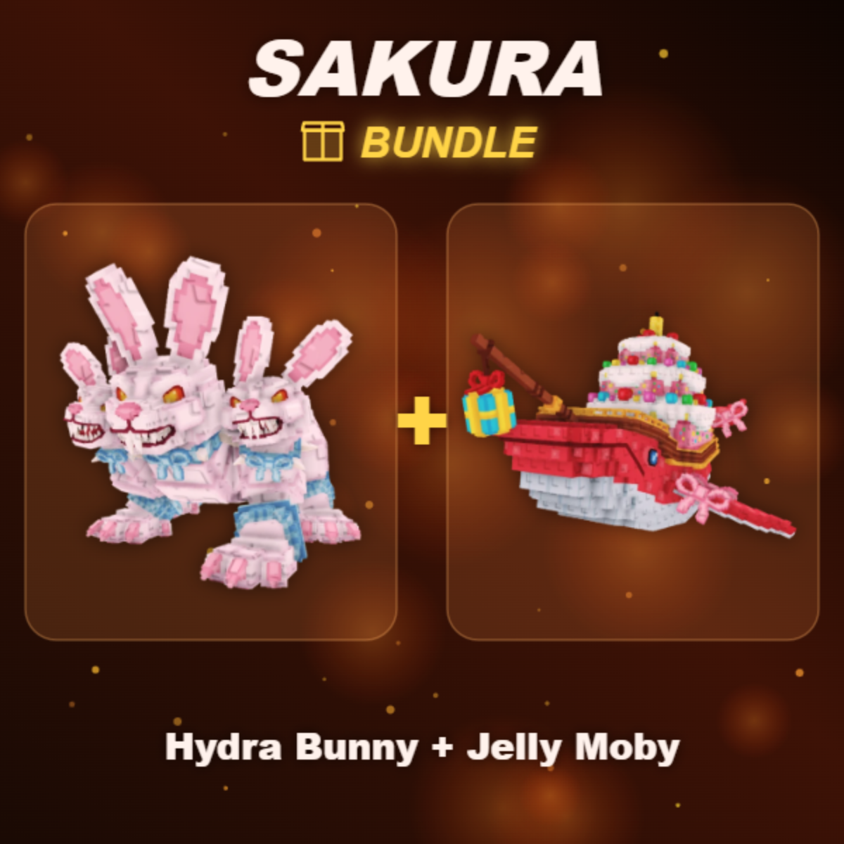 📦 BUNDLE ⭐ Hydra Bunny + Jelly Moby ⭐