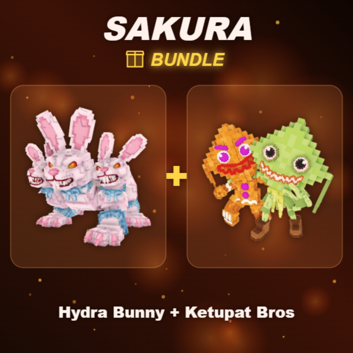 📦 BUNDLE ⭐ Hydra Bunny + Ketupat Bros ⭐