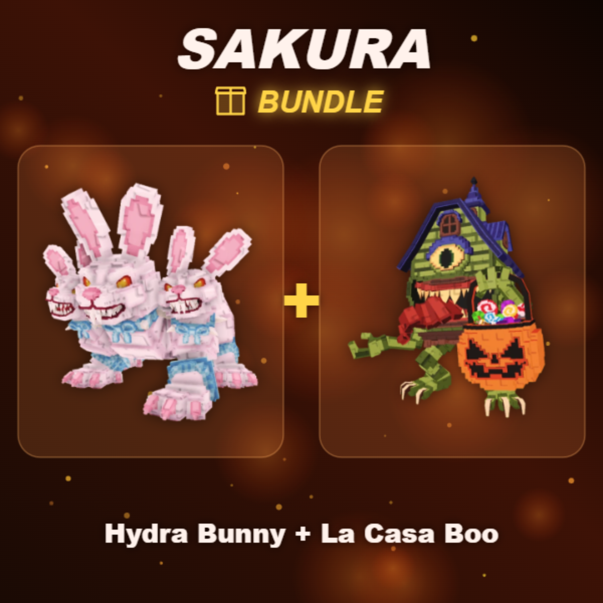 📦 BUNDLE ⭐ Hydra Bunny + La Casa Boo ⭐