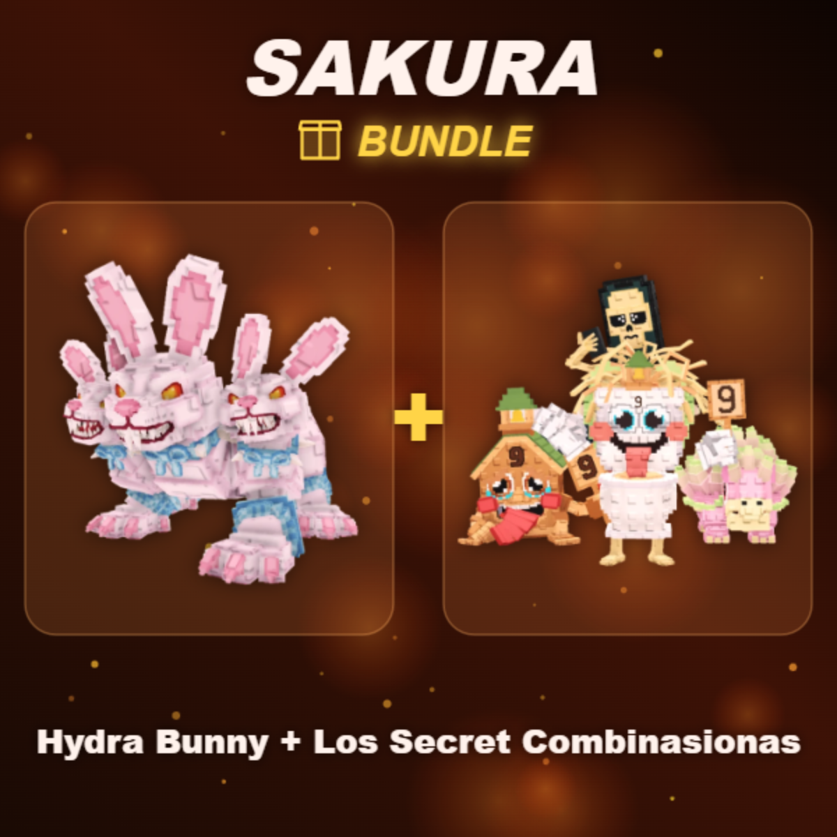 📦 BUNDLE ⭐ Hydra Bunny + Los Secret Combinasionas ⭐