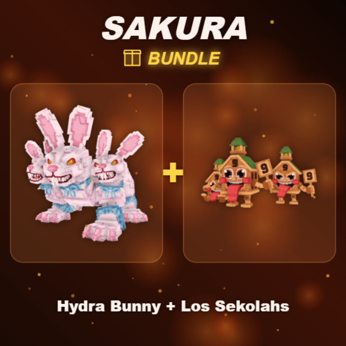 📦 BUNDLE ⭐ Hydra Bunny + Los Sekolahs ⭐
