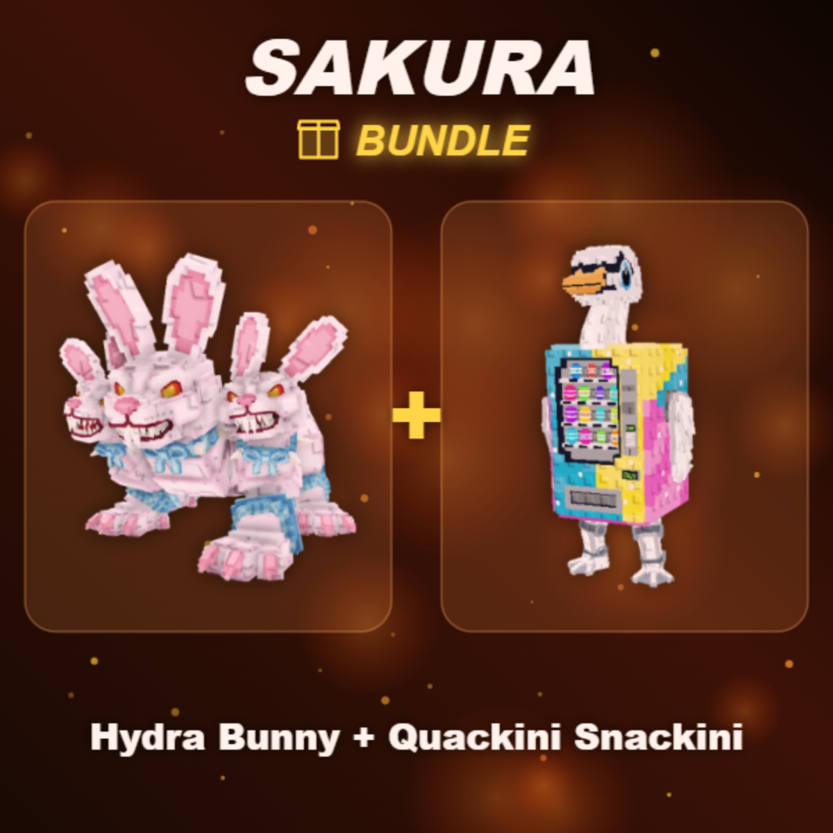 📦 BUNDLE ⭐ Hydra Bunny + Quackini Snackini ⭐