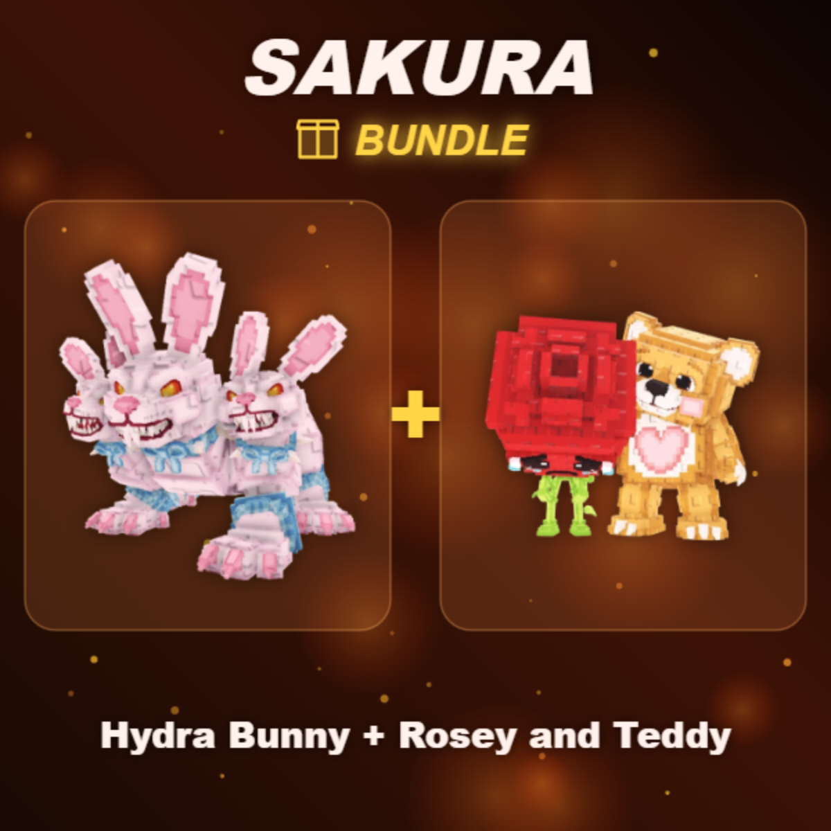 đŠ BUNDLE â Hydra Bunny + Rosey and Teddy â