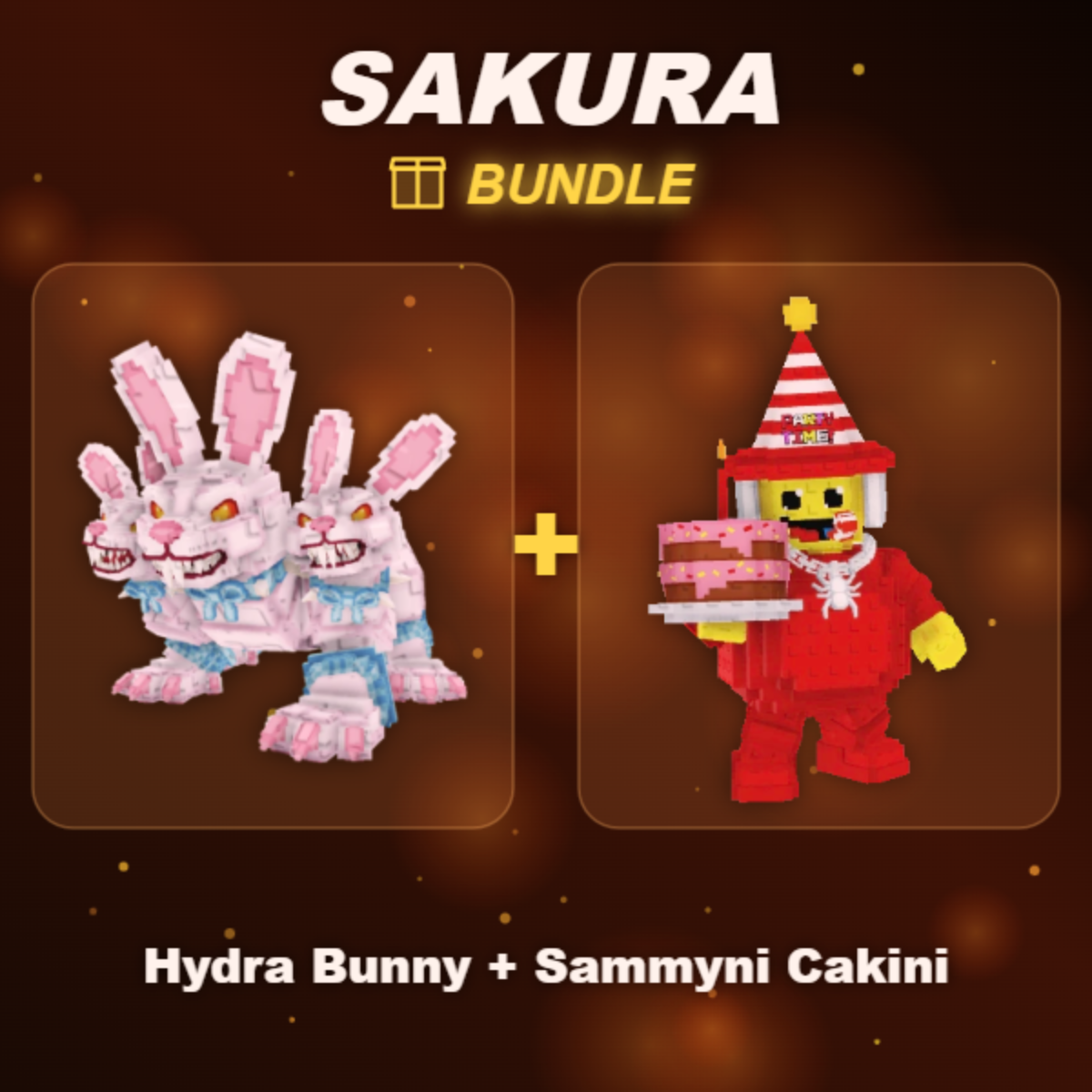 📦 BUNDLE ⭐ Hydra Bunny + Sammyni Cakini ⭐