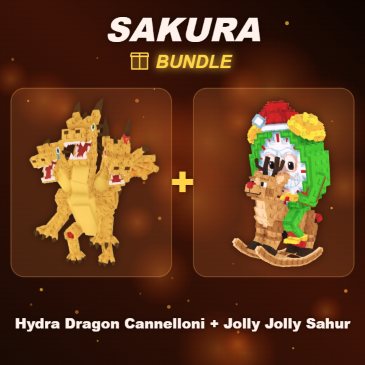 📦 BUNDLE ⭐ Hydra Dragon Cannelloni + Jolly Jolly Sahur ⭐