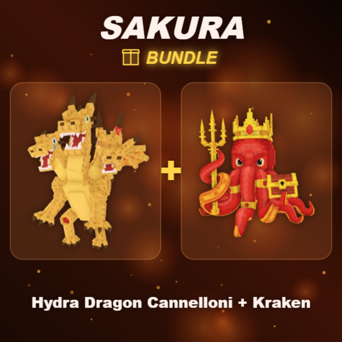 📦 BUNDLE ⭐ Hydra Dragon Cannelloni + Kraken ⭐