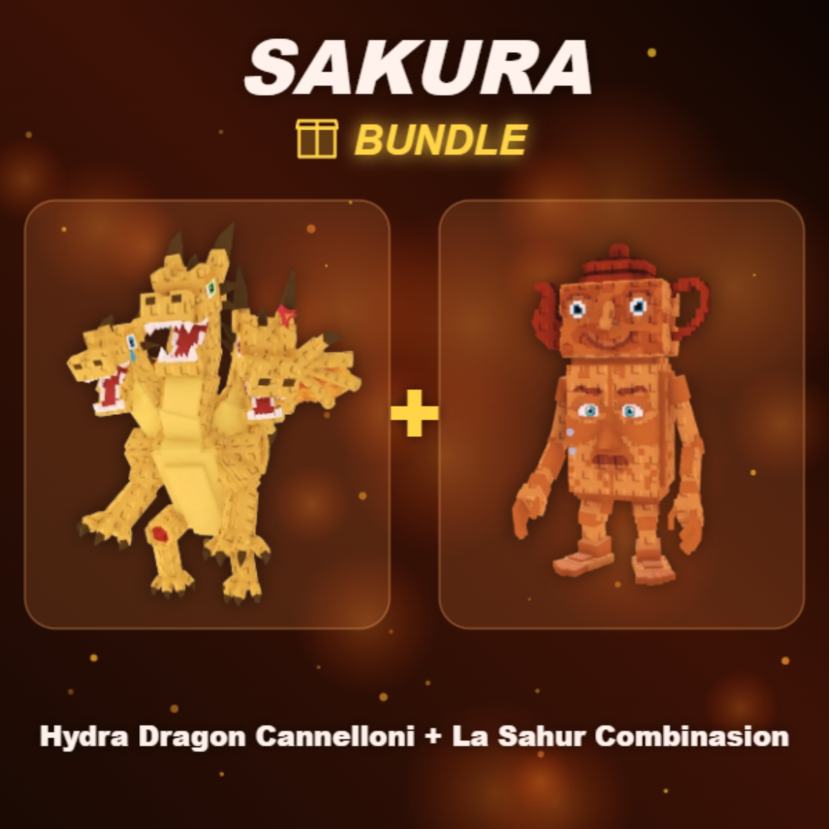 📦 BUNDLE ⭐ Hydra Dragon Cannelloni + La Sahur Combinasion ⭐