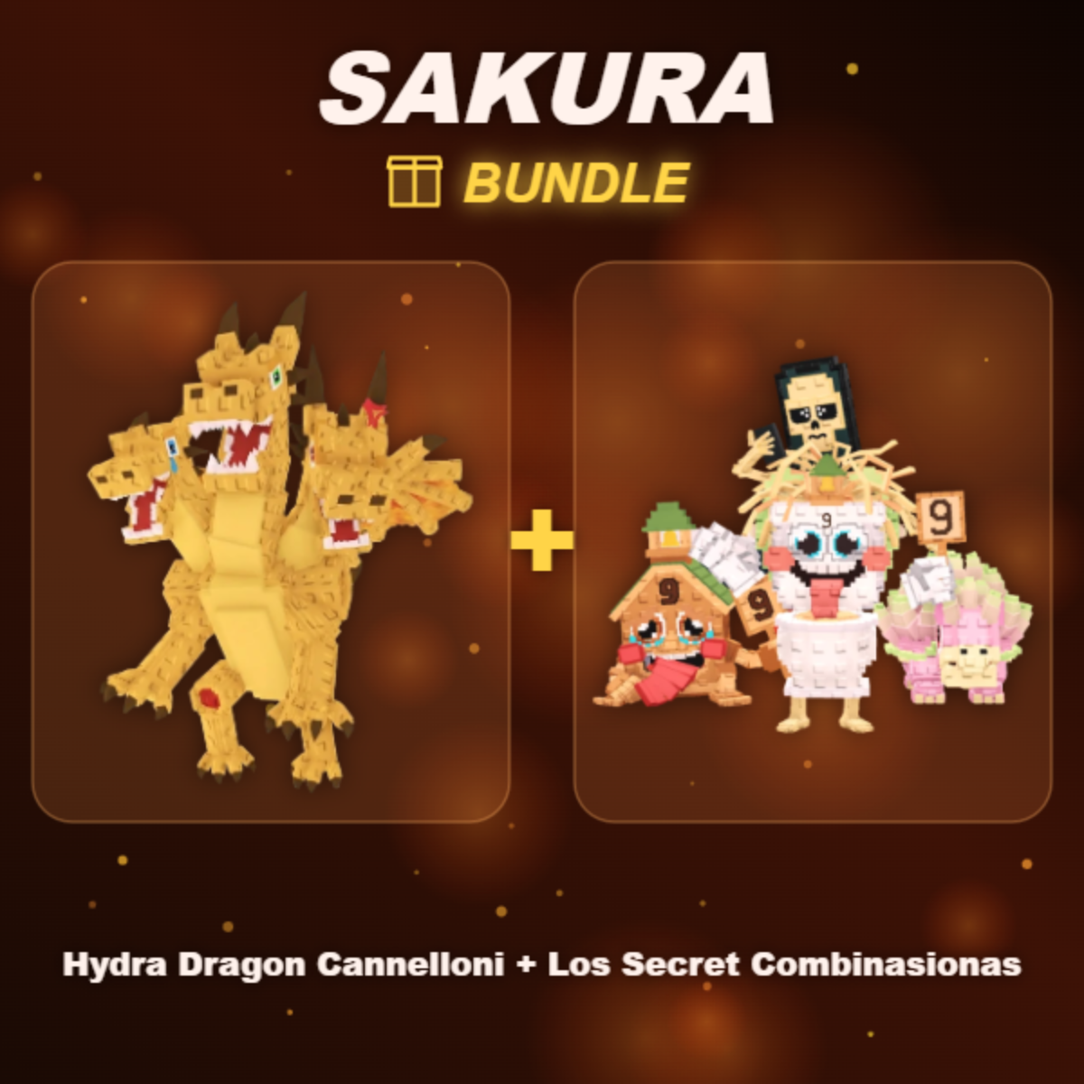 📦 BUNDLE ⭐ Hydra Dragon Cannelloni + Los Secret Combinasionas ⭐