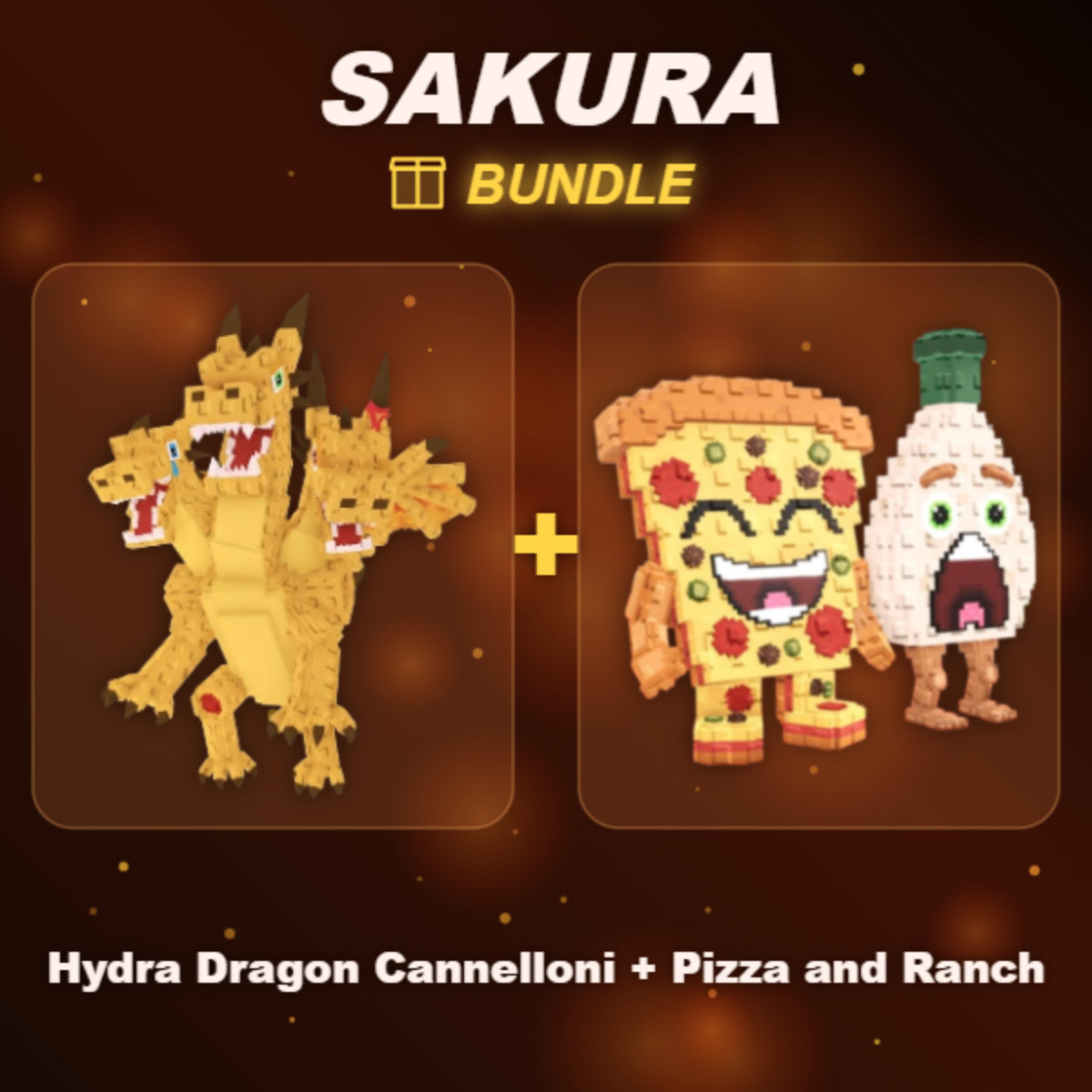 📦 BUNDLE ⭐ Hydra Dragon Cannelloni + Pizza and Ranch ⭐