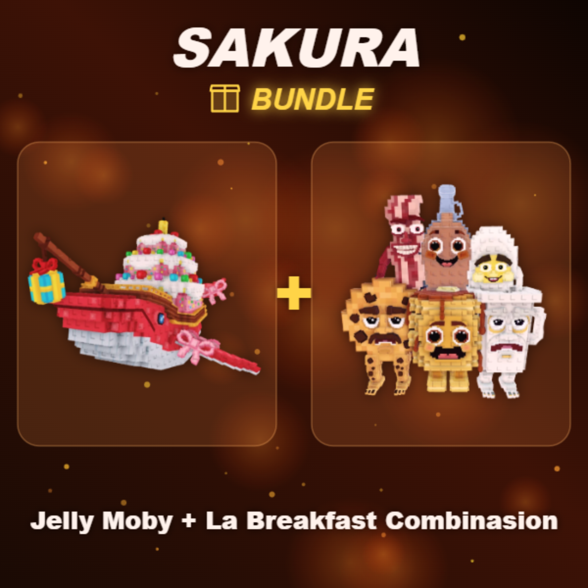 📦 BUNDLE ⭐ Jelly Moby + La Breakfast Combinasion ⭐