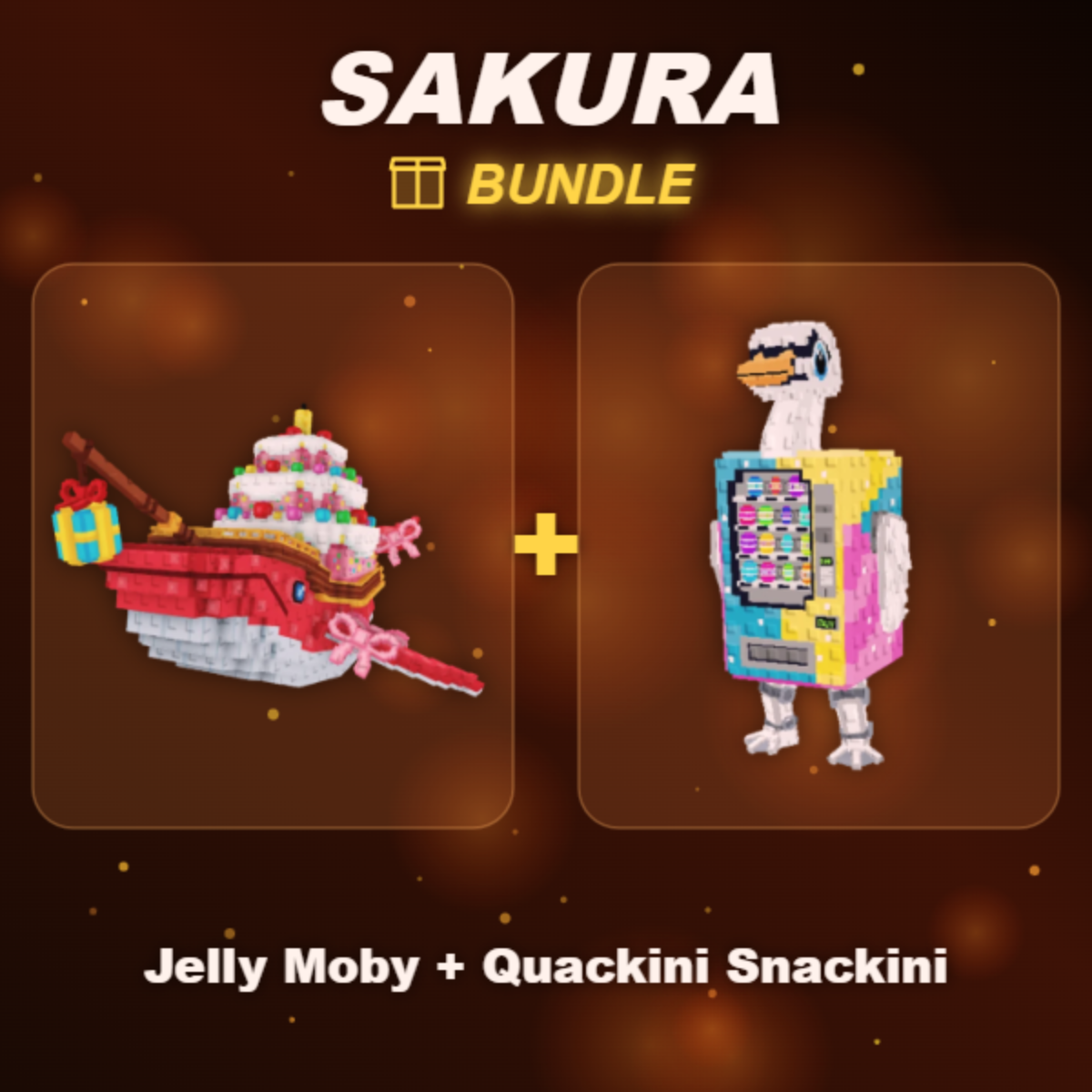 📦 BUNDLE ⭐ Jelly Moby + Quackini Snackini ⭐
