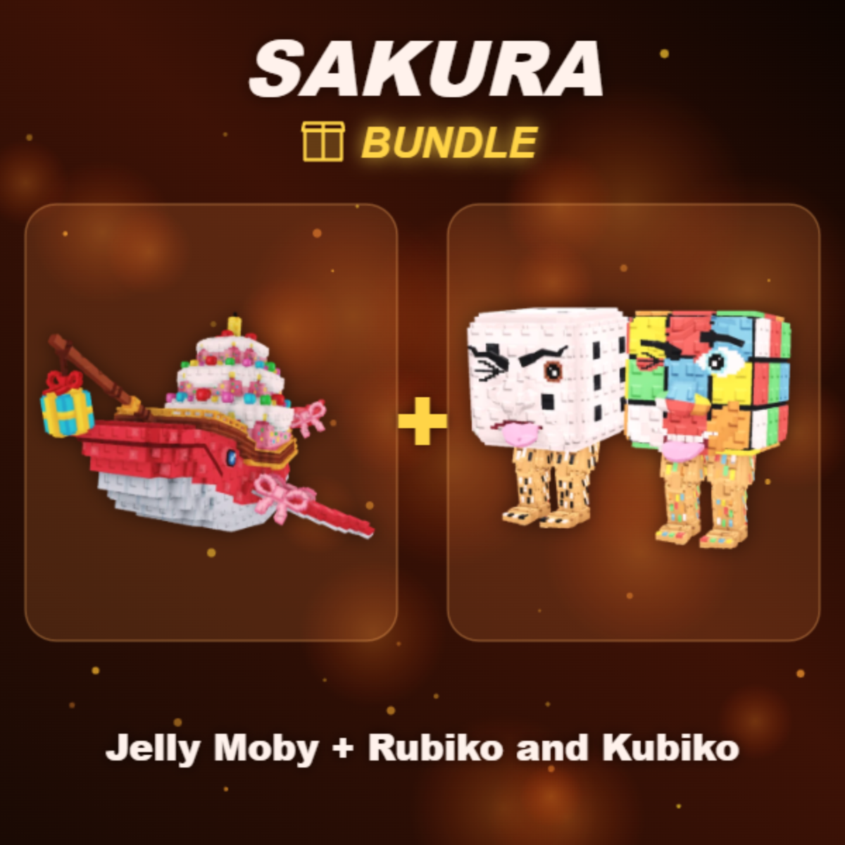 📦 BUNDLE ⭐ Jelly Moby + Rubiko and Kubiko ⭐
