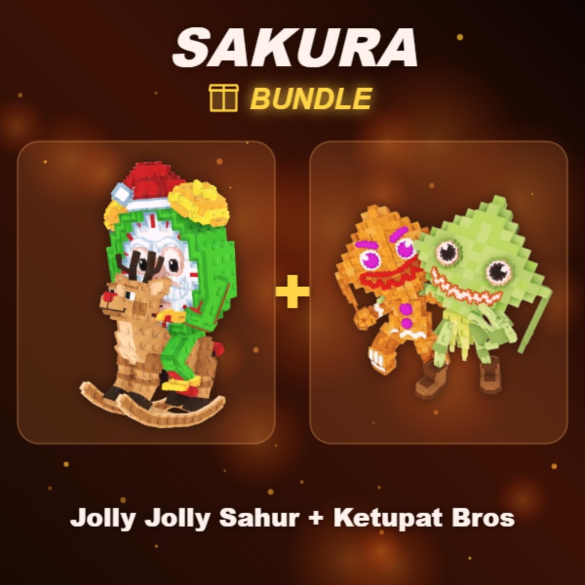 📦 BUNDLE ⭐ Jolly Jolly Sahur + Ketupat Bros ⭐