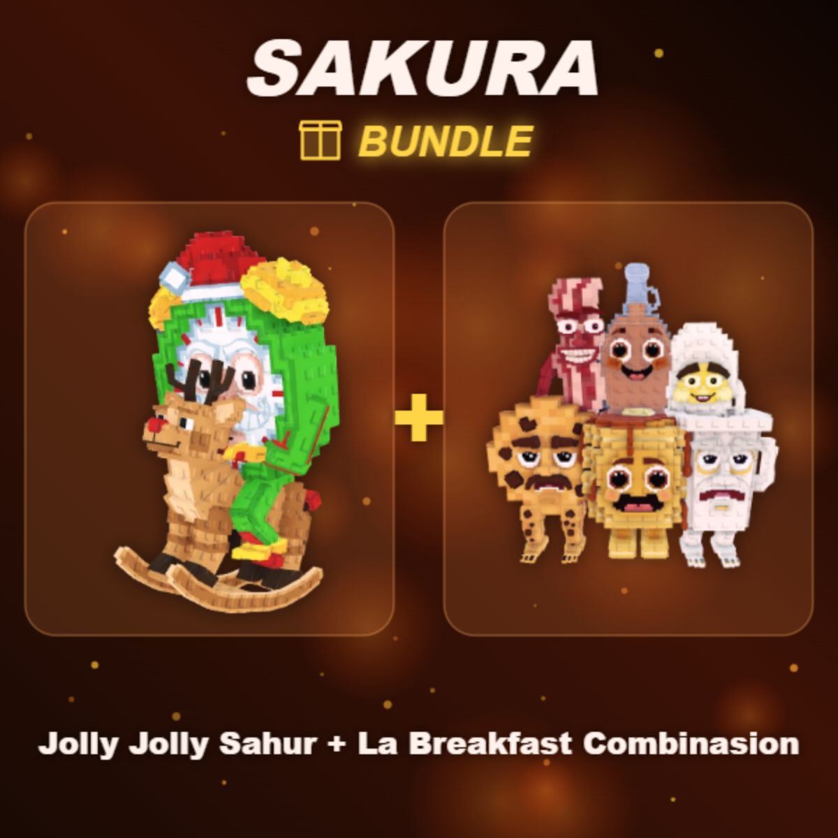 📦 BUNDLE ⭐ Jolly Jolly Sahur + La Breakfast Combinasion ⭐