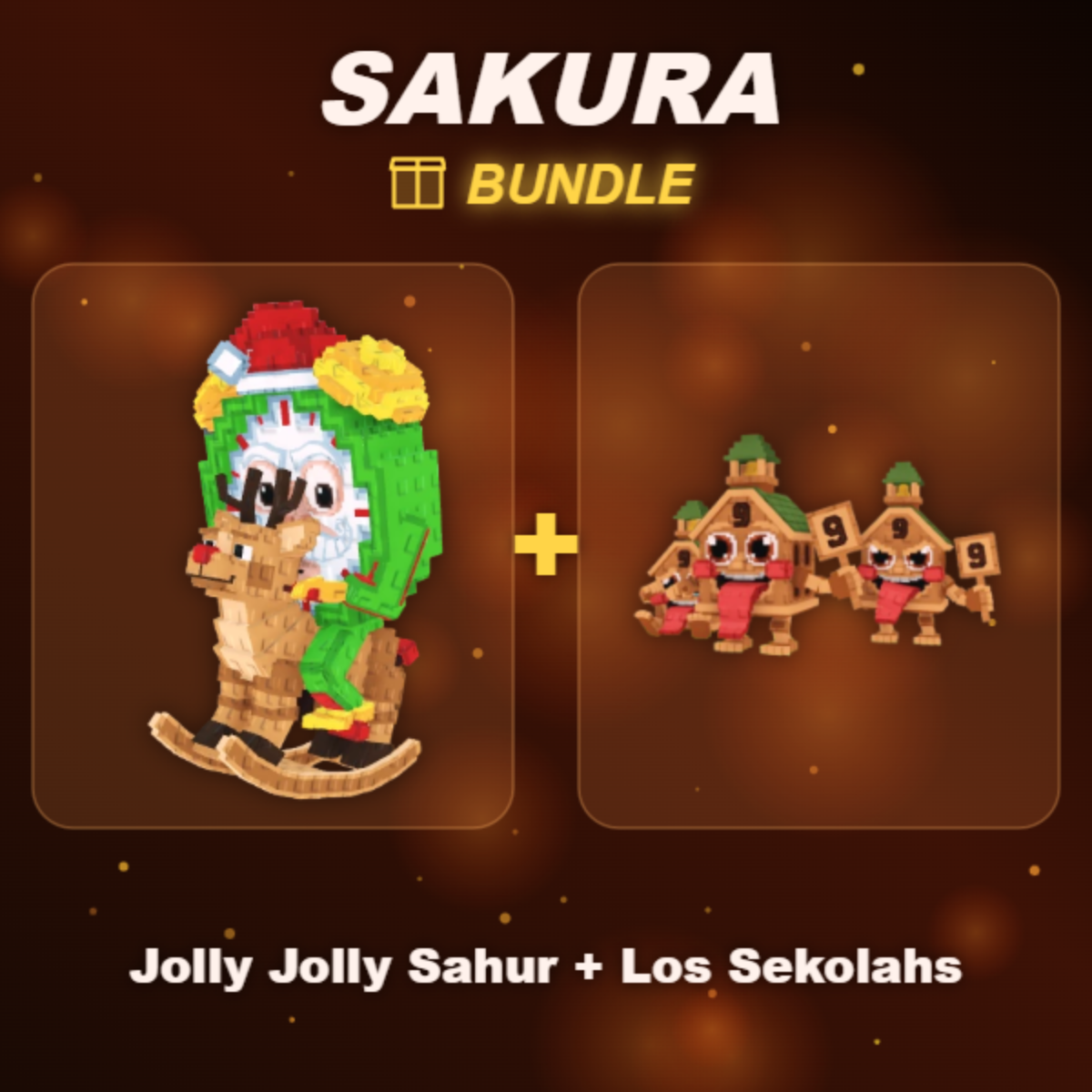 📦 BUNDLE ⭐ Jolly Jolly Sahur + Los Sekolahs ⭐