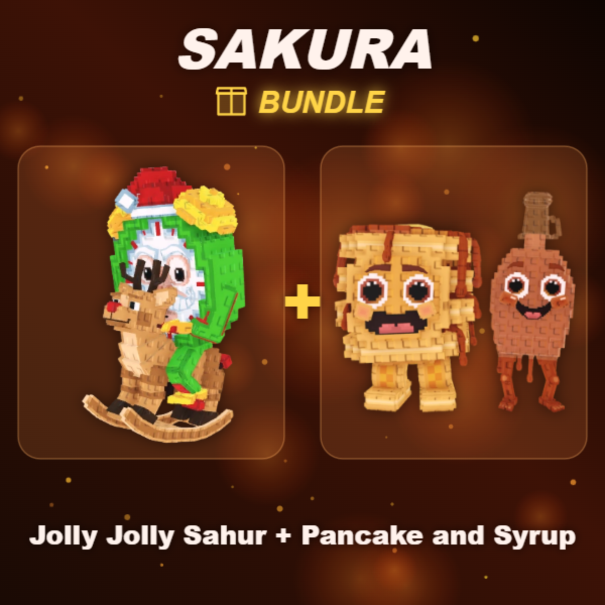 📦 BUNDLE ⭐ Jolly Jolly Sahur + Pancake and Syrup ⭐