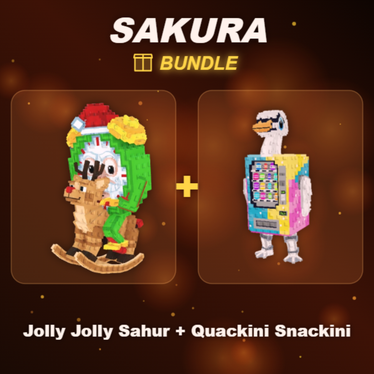 📦 BUNDLE ⭐ Jolly Jolly Sahur + Quackini Snackini ⭐