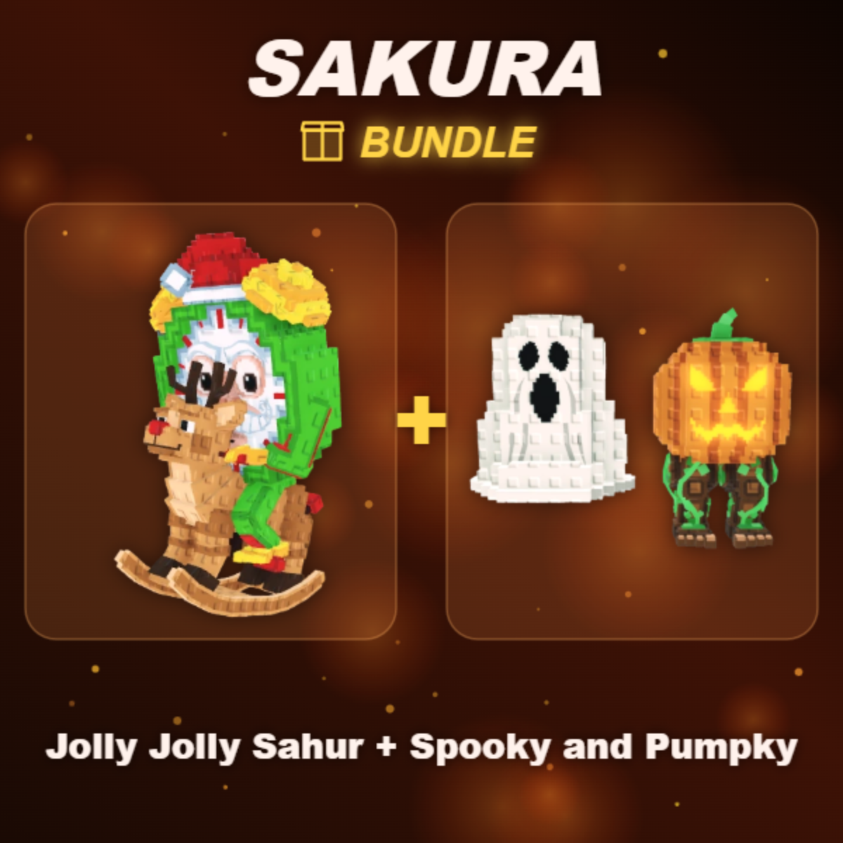 📦 BUNDLE ⭐ Jolly Jolly Sahur + Spooky and Pumpky ⭐