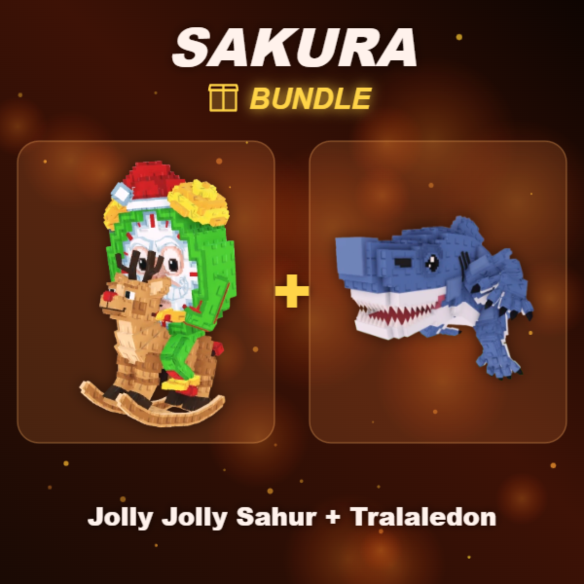 📦 BUNDLE ⭐ Jolly Jolly Sahur + Tralaledon ⭐