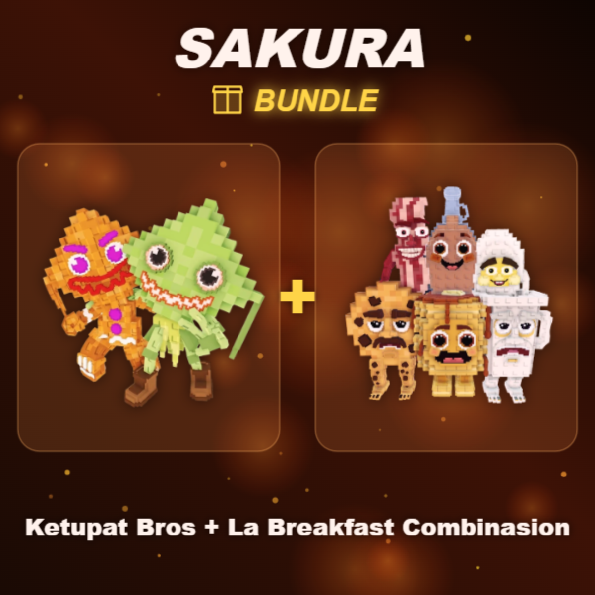 📦 BUNDLE ⭐ Ketupat Bros + La Breakfast Combinasion ⭐