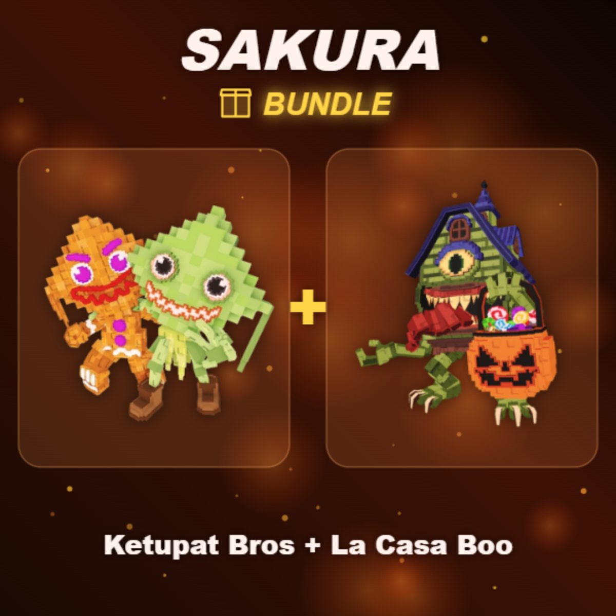 📦 BUNDLE ⭐ Ketupat Bros + La Casa Boo ⭐
