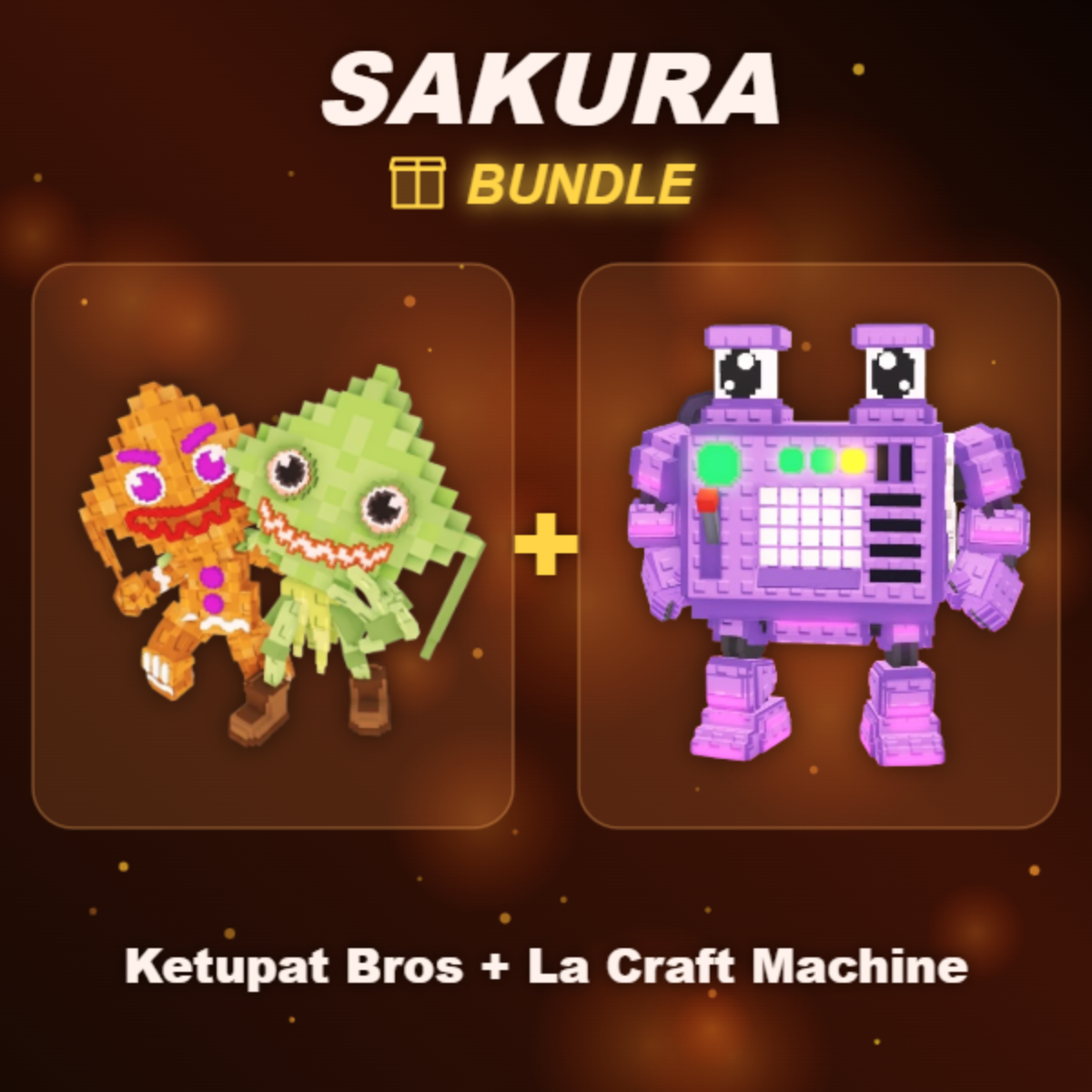📦 BUNDLE ⭐ Ketupat Bros + La Craft Machine ⭐