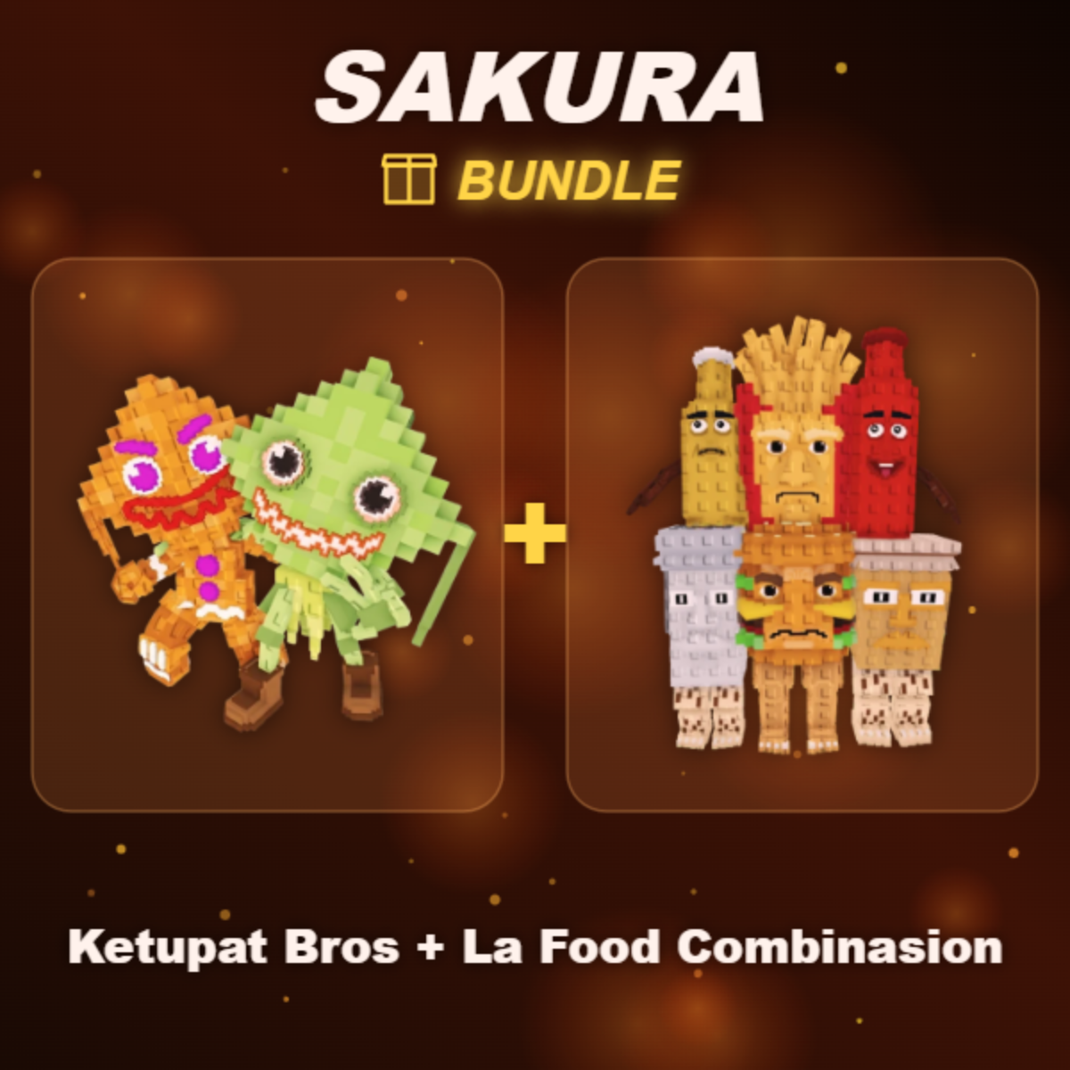 đŠ BUNDLE â Ketupat Bros + La Food Combinasion â