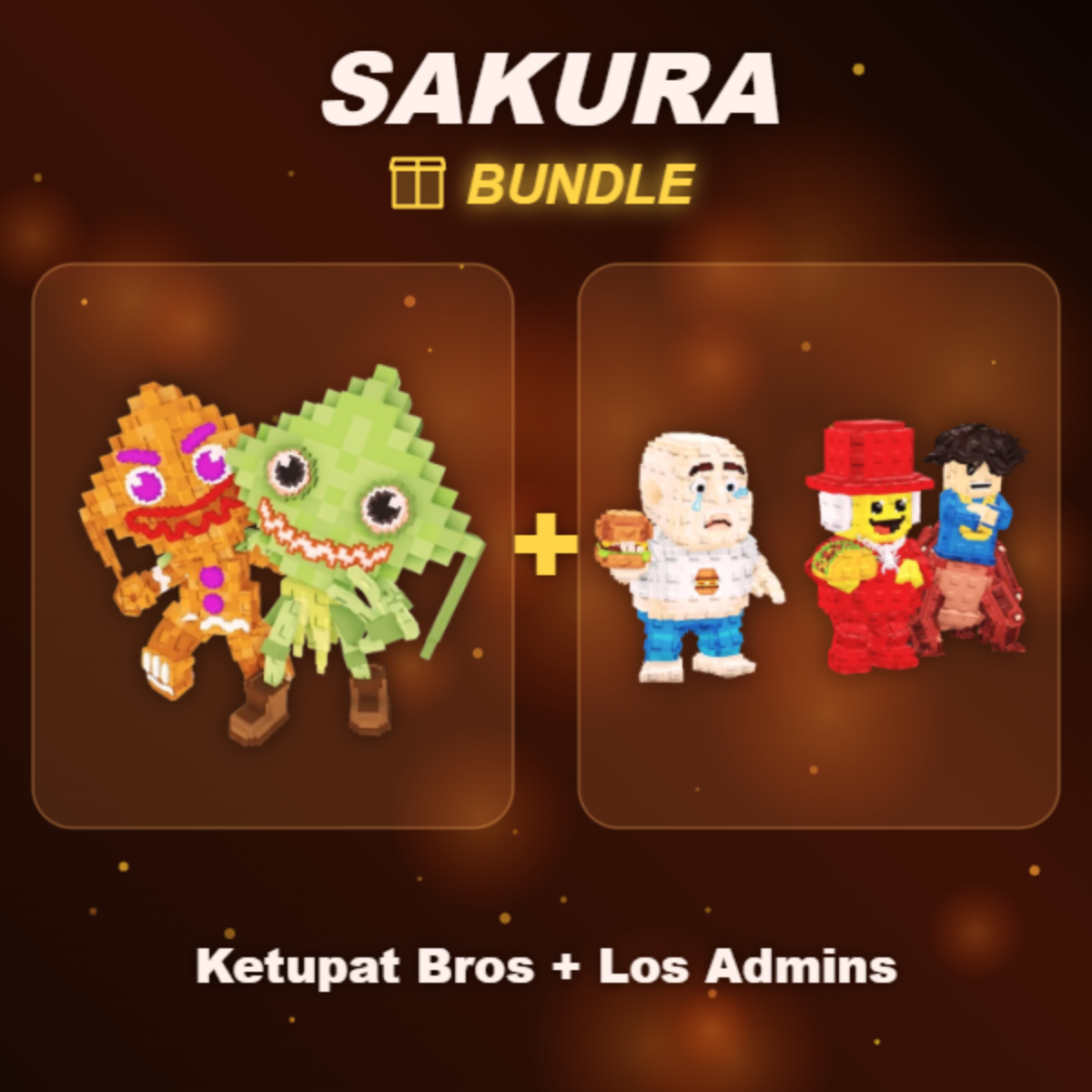 📦 BUNDLE ⭐ Ketupat Bros + Los Admins ⭐