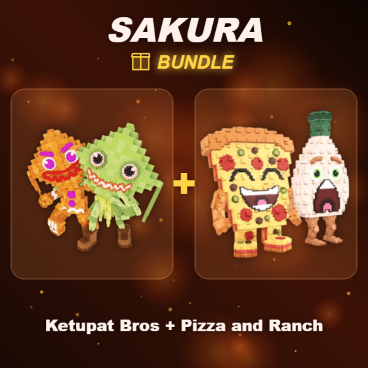 📦 BUNDLE ⭐ Ketupat Bros + Pizza and Ranch ⭐