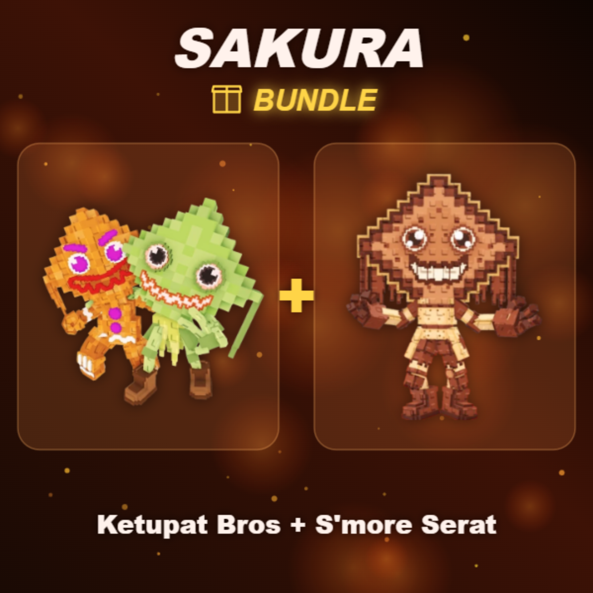📦 BUNDLE ⭐ Ketupat Bros + S'more Serat ⭐