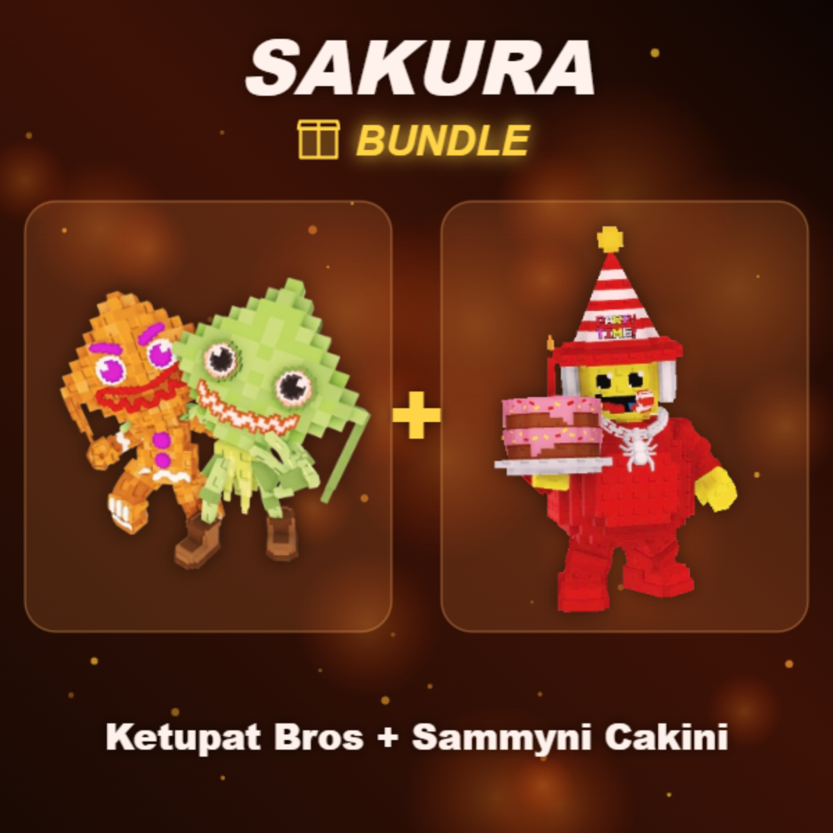 📦 BUNDLE ⭐ Ketupat Bros + Sammyni Cakini ⭐