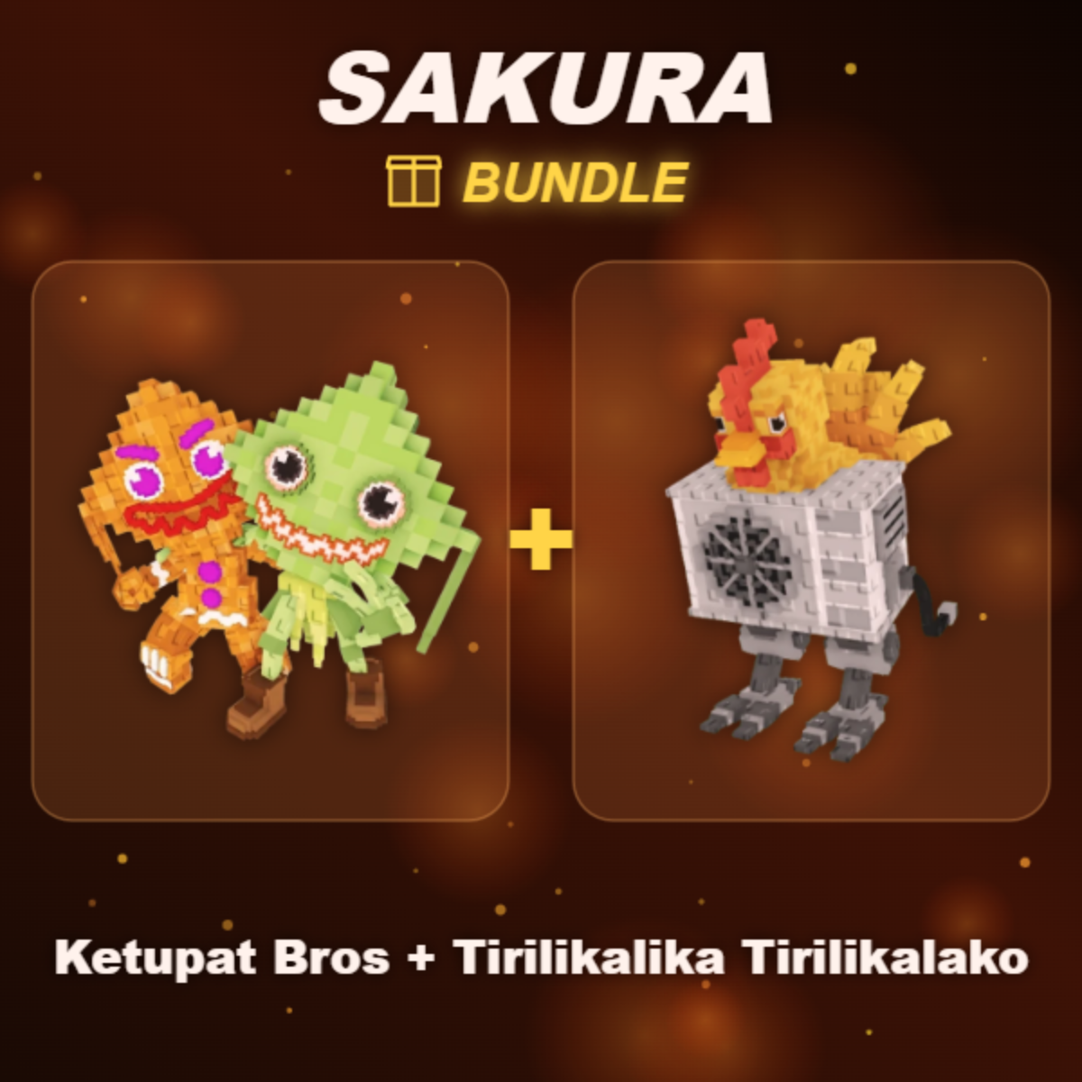 📦 BUNDLE ⭐ Ketupat Bros + Tirilikalika Tirilikalako ⭐