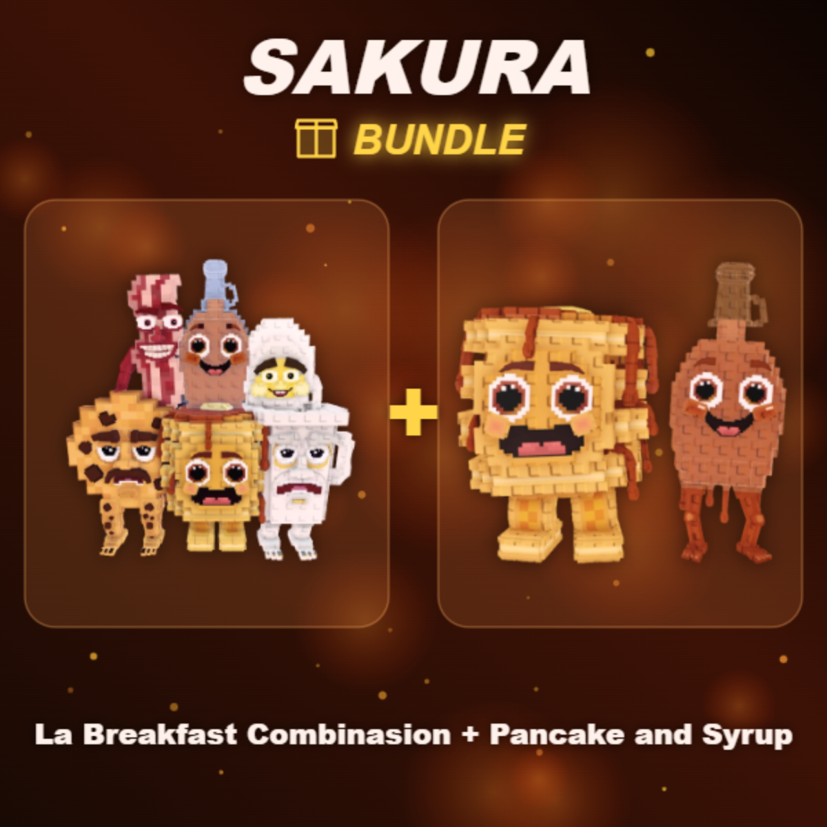 📦 BUNDLE ⭐ La Breakfast Combinasion + Pancake and Syrup ⭐
