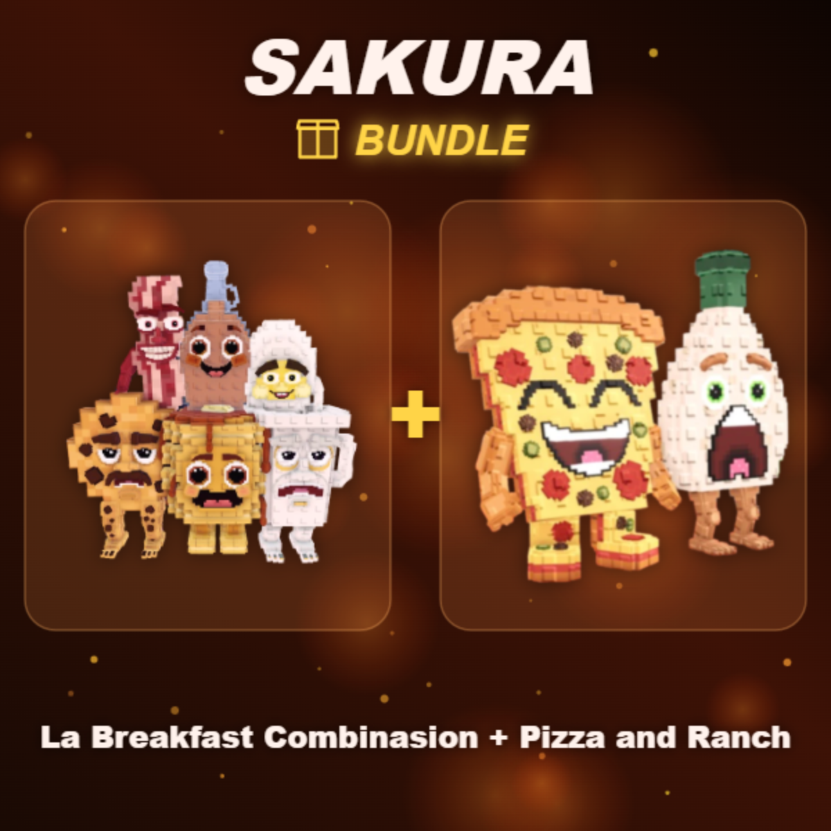 📦 BUNDLE ⭐ La Breakfast Combinasion + Pizza and Ranch ⭐