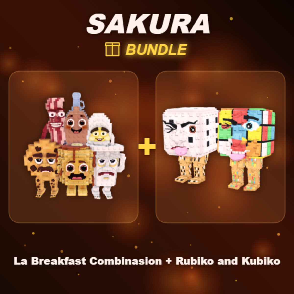 📦 BUNDLE ⭐ La Breakfast Combinasion + Rubiko and Kubiko ⭐