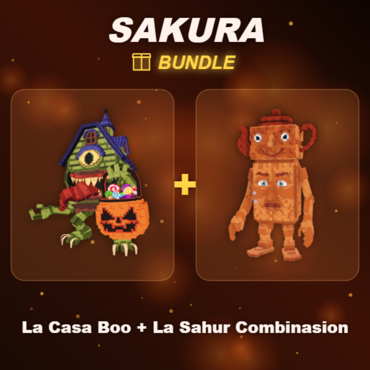 📦 BUNDLE ⭐ La Casa Boo + La Sahur Combinasion ⭐