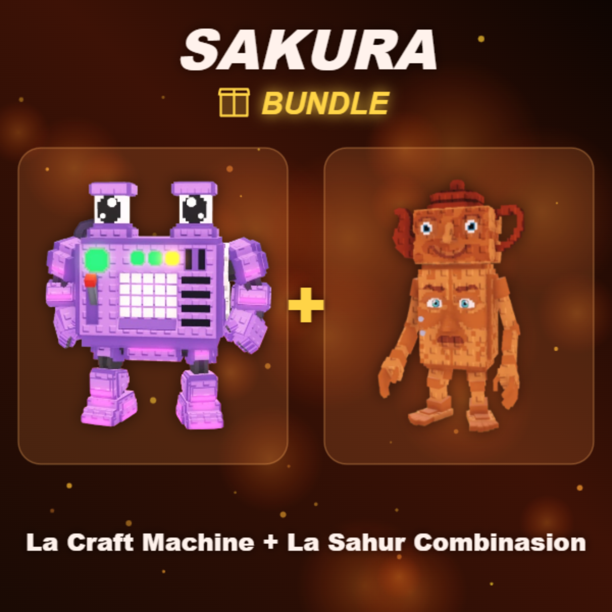 📦 BUNDLE ⭐ La Craft Machine + La Sahur Combinasion ⭐