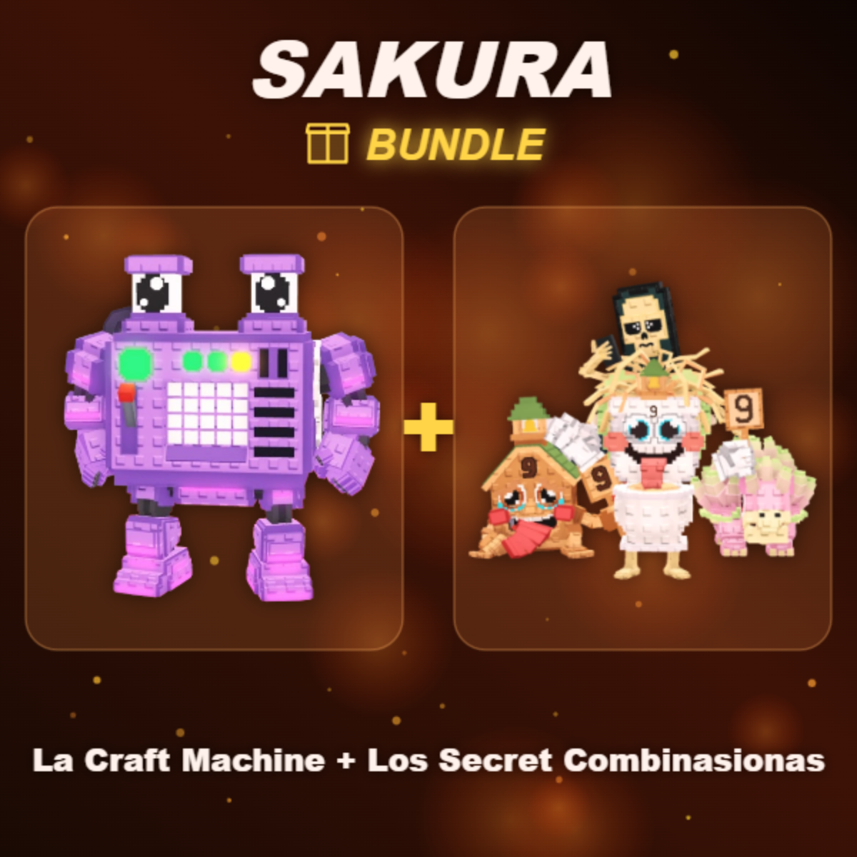 📦 BUNDLE ⭐ La Craft Machine + Los Secret Combinasionas ⭐