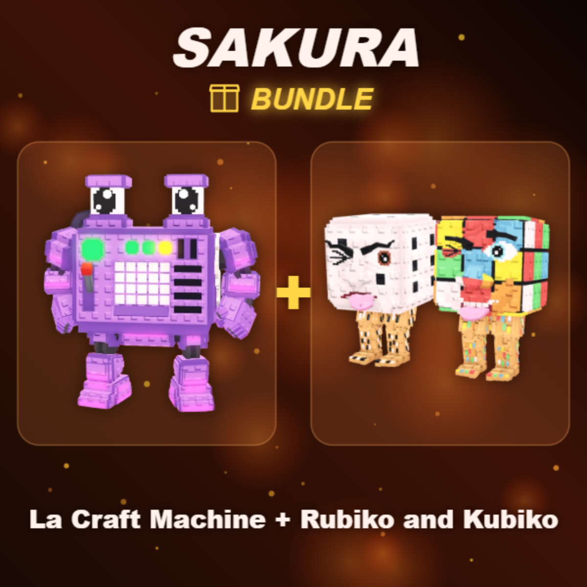 📦 BUNDLE ⭐ La Craft Machine + Rubiko and Kubiko ⭐