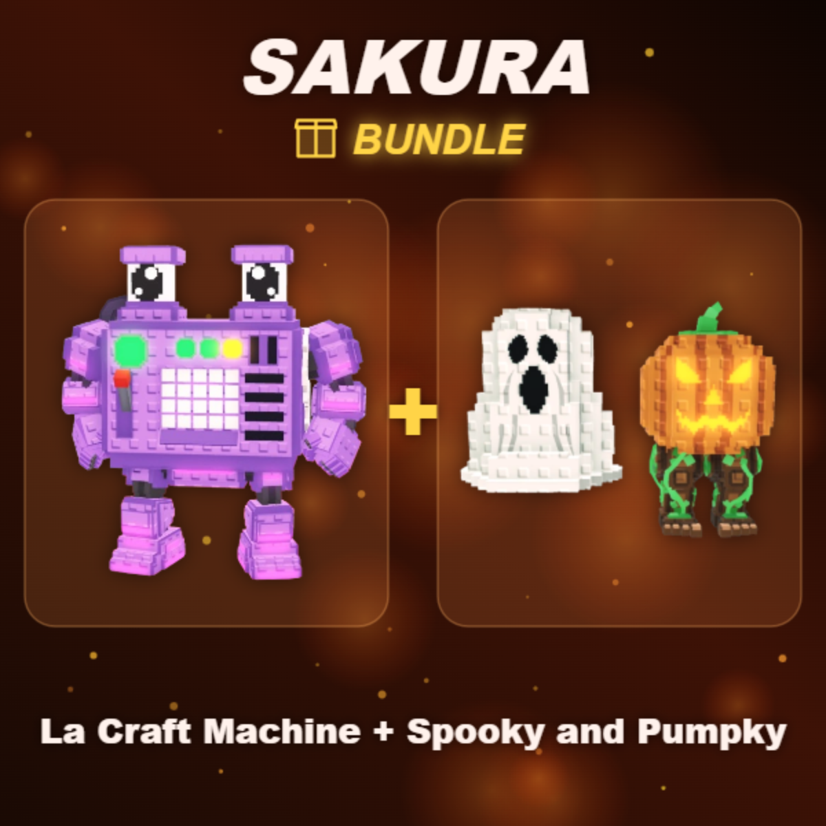 📦 BUNDLE ⭐ La Craft Machine + Spooky and Pumpky ⭐