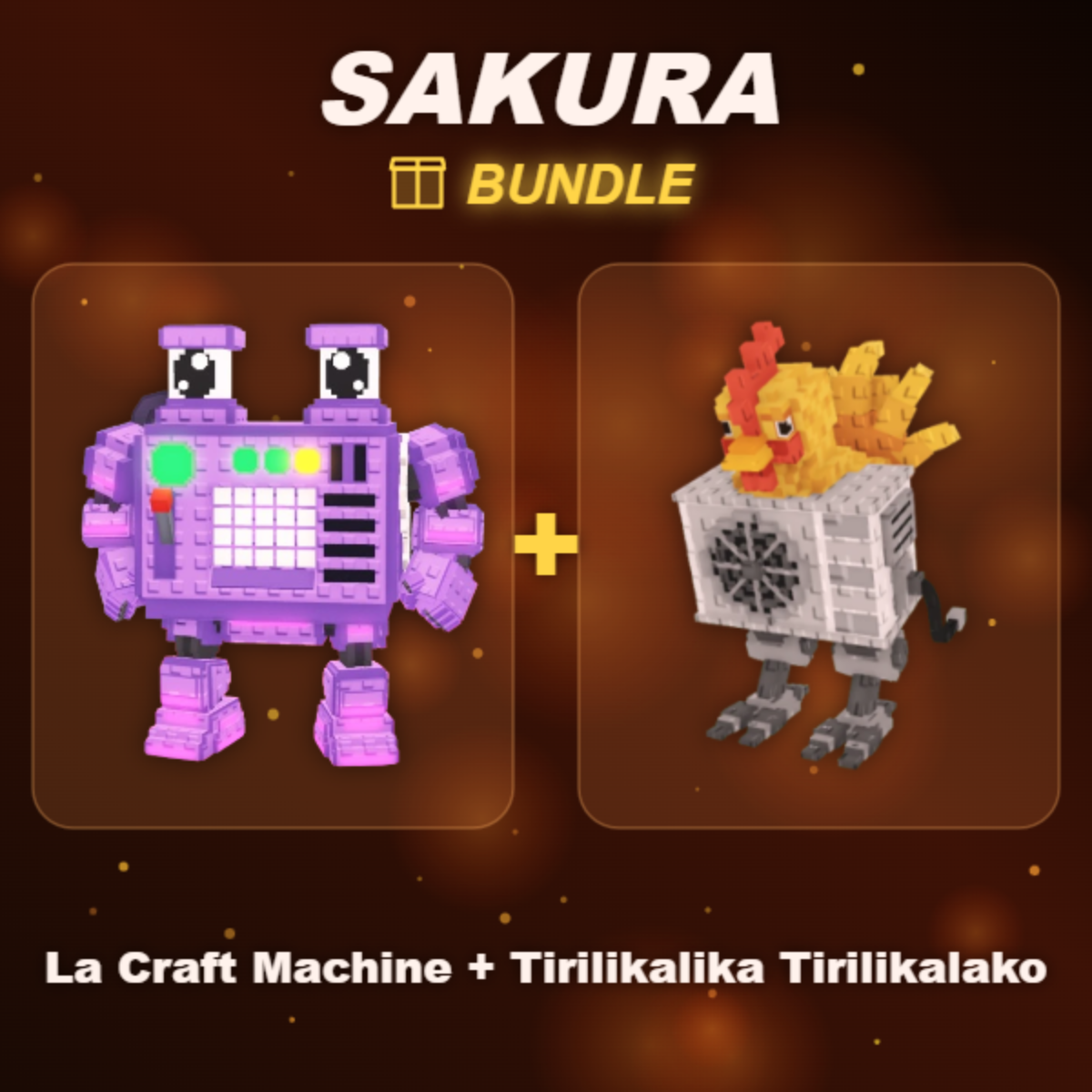 📦 BUNDLE ⭐ La Craft Machine + Tirilikalika Tirilikalako ⭐
