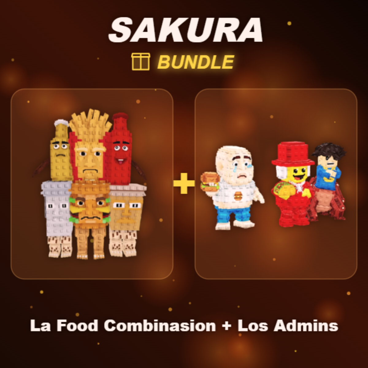📦 BUNDLE ⭐ La Food Combinasion + Los Admins ⭐