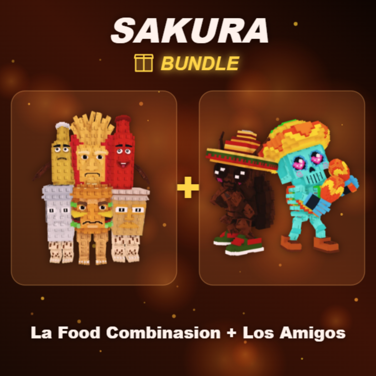 📦 BUNDLE ⭐ La Food Combinasion + Los Amigos ⭐